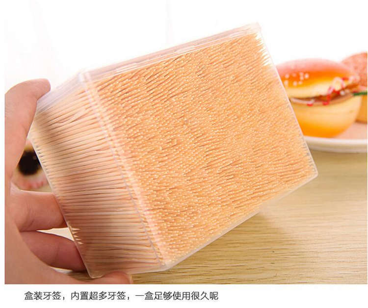 A3-20 Ultra-Fine Bamboo Toothpick Large Plate Toothpick Double Pointed Double-Headed Natural Bamboo Toothpick about 3500 Pieces A3-20 Ultra-Fine Bamboo Toothpick Large Plate Toothpick Double Pointed Double-Headed Natural Bamboo Toothpick about 3500 Pieces