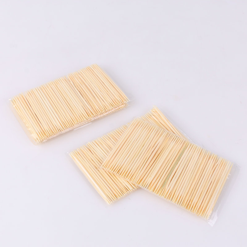 2 Yuan Shop Currently Available Wholesale Merchandise Supermarket Stall Catering Disposable Bamboo Toothpick Disposable Cleaning Teeth