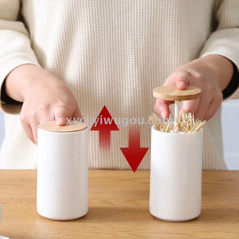 Press the toothpick box creatively Press the toothpick box creatively