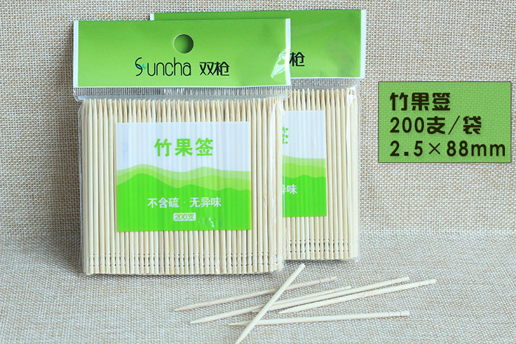 Toothpick Bamboo Disposable Bamboo Stick Long and Thick Toothpick Disposable Fruit Toothpick Skewers Toothpick Cake Fork Toothpick Bamboo Disposable Bamboo Stick Long and Thick Toothpick Disposable Fruit Toothpick Skewers Toothpick Cake Fork