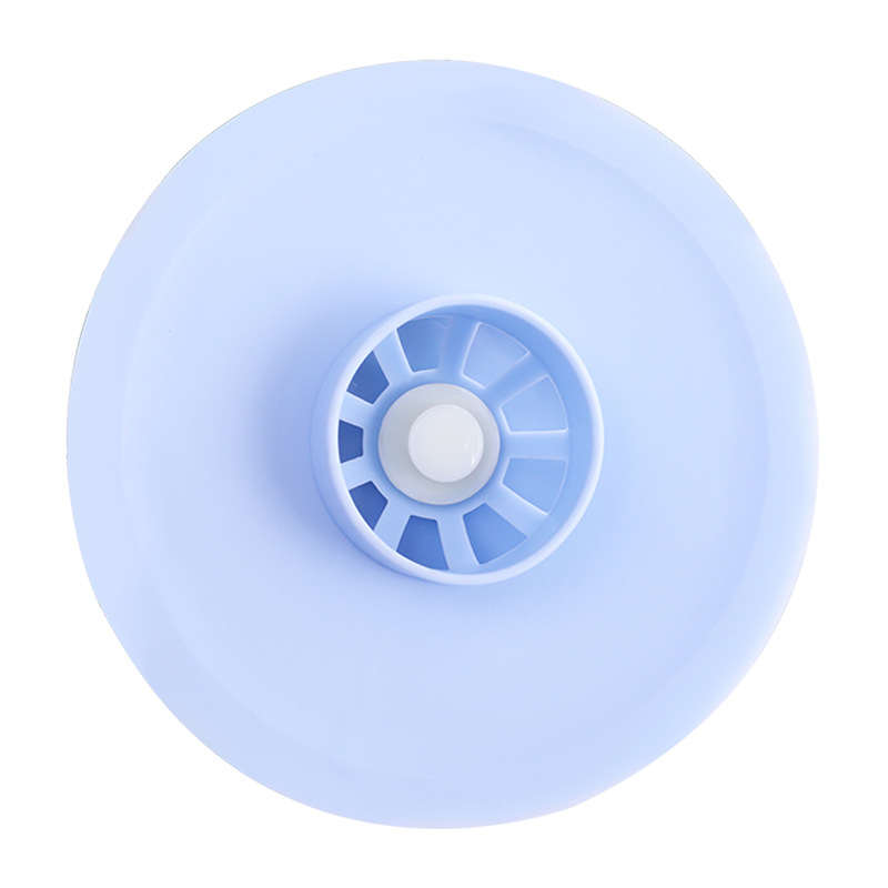 Kitchen Deodorant Floor Drain Closed Silicone Bounce Floor Drain Bathroom Anti-Blocking Plastic Press Sink UFO Floor Drain Cover