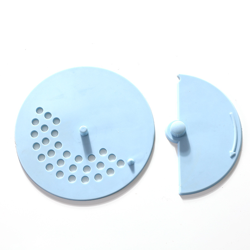 Household Kitchen Sink Anti-Blocking Soft Rubber Filter Sewer Hair Filter Washing Basin Floor Drain Cover Factory Wholesale