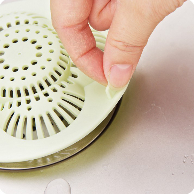 Creative round Sink Anti-Blocking Floor Drain Cover Filter Bathroom Sewer Hair Filter Factory Direct Sales
