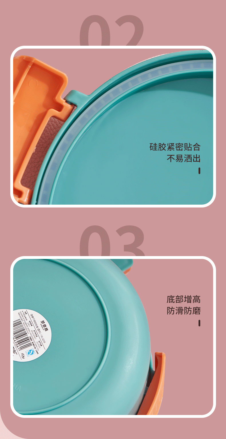 Cute Pineapple Stainless Steel Instant Noodle Bowl Insulation Buckle with Lid Instant Noodle Bowl Canteen Dormitory Students Lunch Box Wholesale