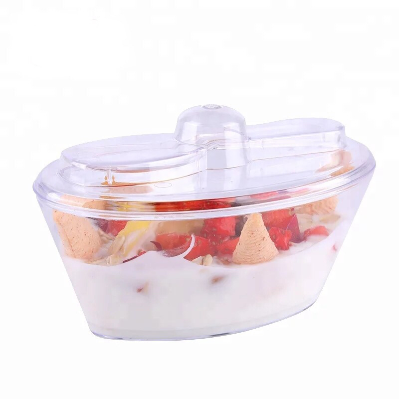 Disposal Plastic Bowl Mini PS Sushi Bowl with Lid Sauce Dessert Bowl Transparent Dessert Packaging Ice Cream Cup Disposal Plastic Bowl Mini PS Sushi Bowl with Lid Sauce Dessert Bowl Transparent Dessert Packaging Ice Cream Cup