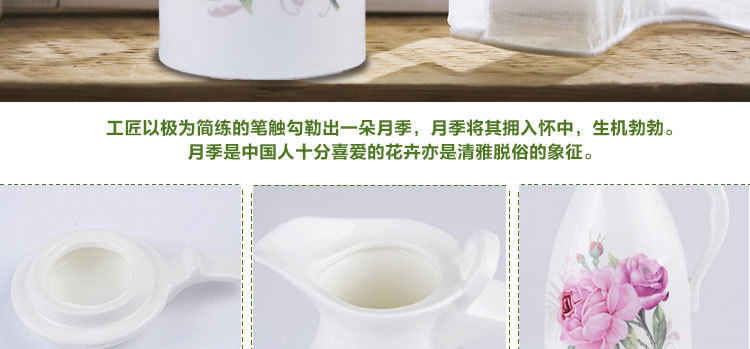 Creative hand-painted large capacity cooling kettle coffee cup with a simple pot six cups a porcelain plate water set Creative hand-painted large capacity cooling kettle coffee cup with a simple pot six cups a porcelain plate water set