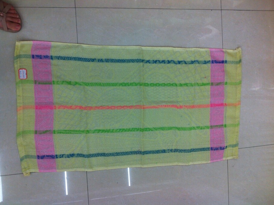 Polyester Small Bath Towel Large Quantities of Stock in Middle East and African Countries