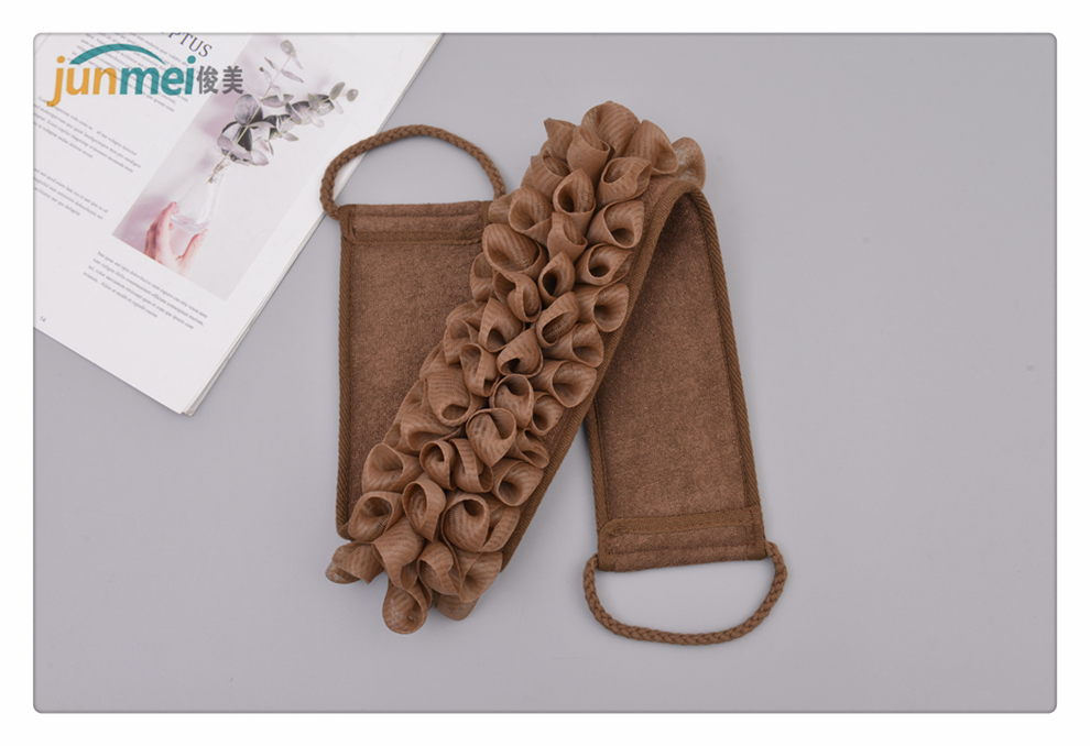 Mesh Sponge Bath Towel Double-Sided Back Rub Strong Rubbing Decontamination Adult Home Use Rub Back Strip Back Bath Towel Mesh Sponge Bath Towel Double-Sided Back Rub Strong Rubbing Decontamination Adult Home Use Rub Back Strip Back Bath Towel