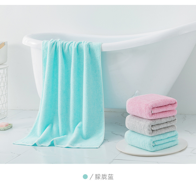 Yiwu Good Goods Cotton Untwisted Yarn Adult Bath Towel Men and Women Absorbent Bath Towel Gift Daily Necessities Bath Towel Yiwu Good Goods Cotton Untwisted Yarn Adult Bath Towel Men and Women Absorbent Bath Towel Gift Daily Necessities Bath Towel