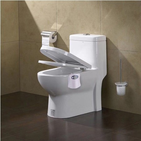 LED Toilet Toilet Lid Hanging Creative Infrared Sensor Lamp 8 Colors Or 16 Colors Night Bright Toilet Small Night Lamp