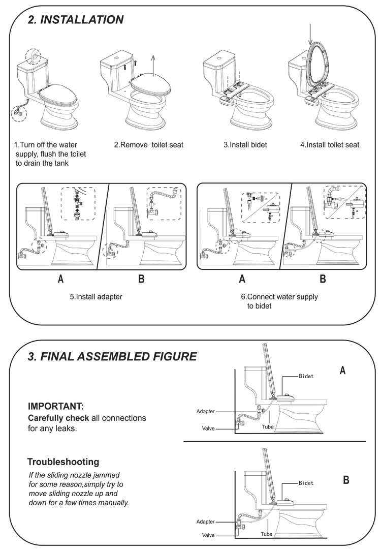 Foreign Trade Amazon Body Cleaner No Electricity Smart Toilet Lid Butt Washing Device Women's Cleaner Simple Installation Foreign Trade Amazon Body Cleaner No Electricity Smart Toilet Lid Butt Washing Device Women's Cleaner Simple Installation