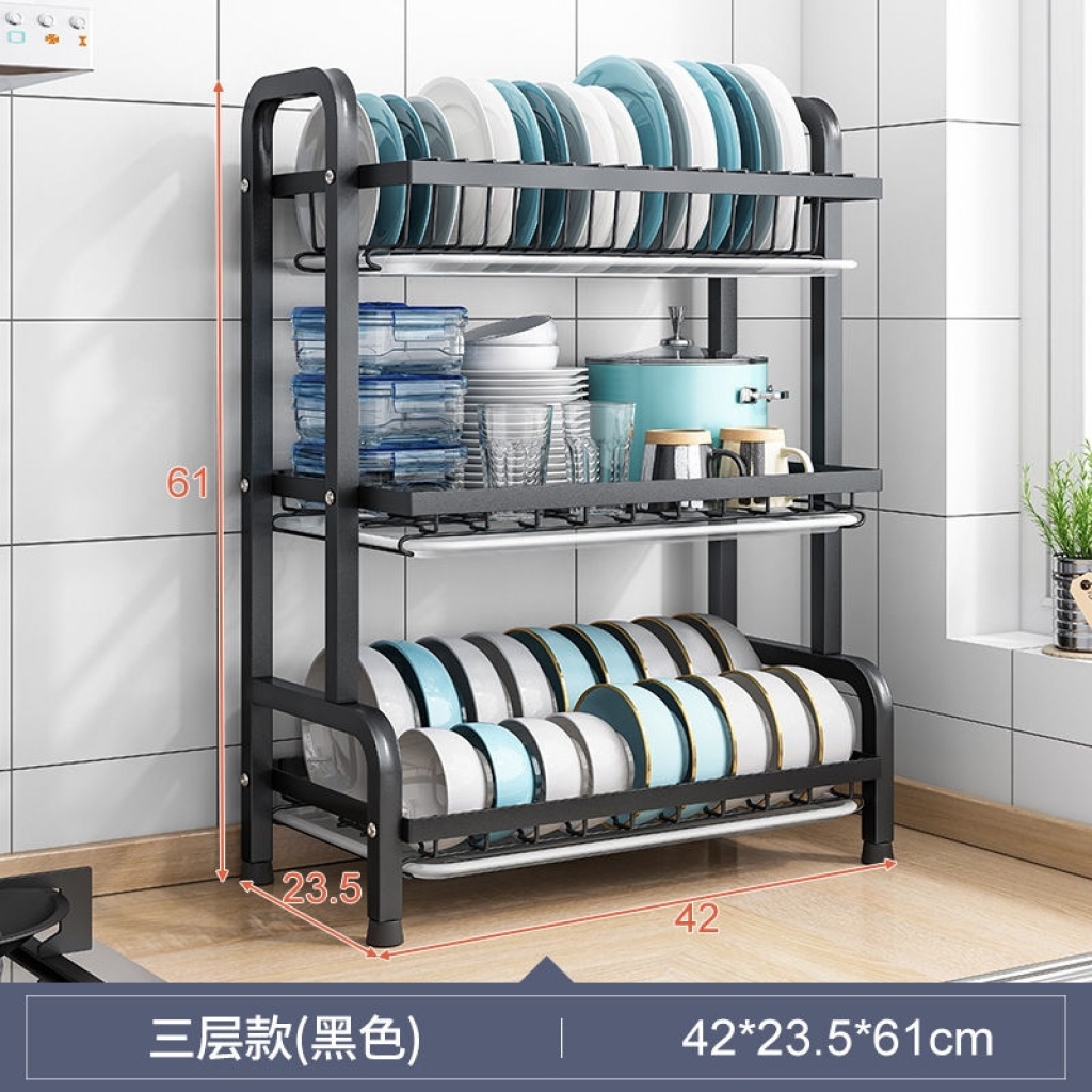 Kitchen Storage Rack Table Top Dish Draining Rack Small Household Dish Rack Plate Storage Rack Multi-Functional in Cabinet Kitchen Storage Rack Table Top Dish Draining Rack Small Household Dish Rack Plate Storage Rack Multi-Functional in Cabinet