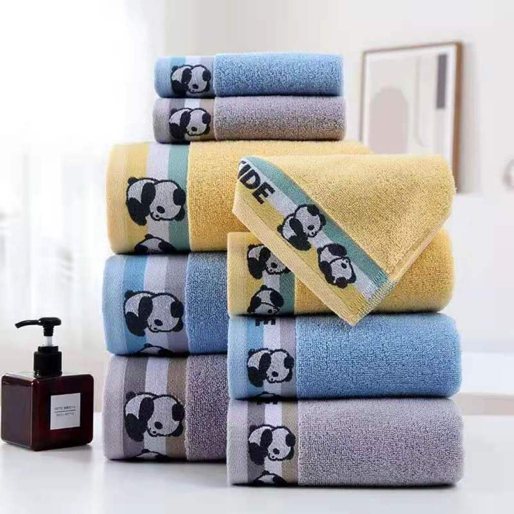 Yana Textile Pure Cotton Cute Animal Towels Adult and Children Bath Towel Covers Yana Textile Pure Cotton Cute Animal Towels Adult and Children Bath Towel Covers