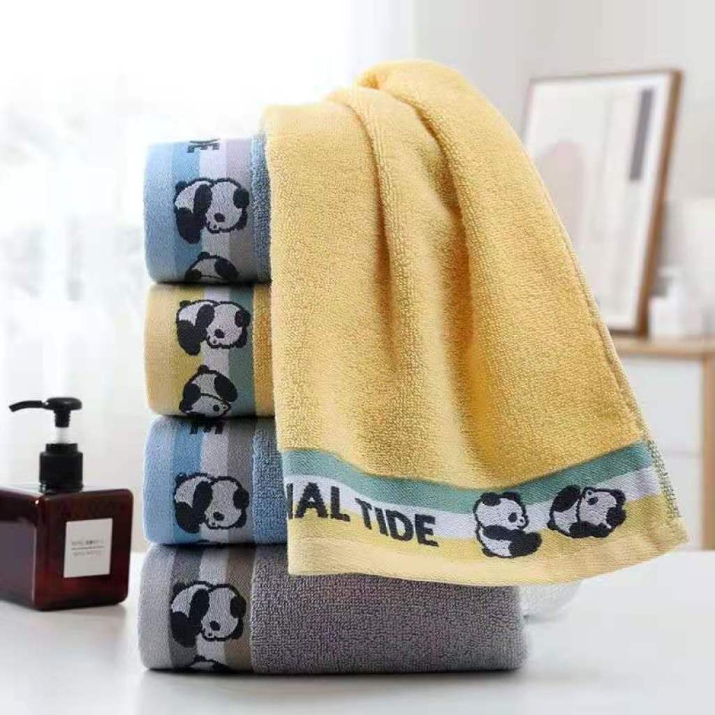 Yana Textile Pure Cotton Cute Animal Towels Adult and Children Bath Towel Covers Yana Textile Pure Cotton Cute Animal Towels Adult and Children Bath Towel Covers