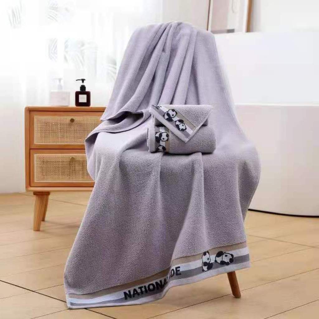Yana Textile Pure Cotton Cute Animal Towels Adult and Children Bath Towel Covers Yana Textile Pure Cotton Cute Animal Towels Adult and Children Bath Towel Covers
