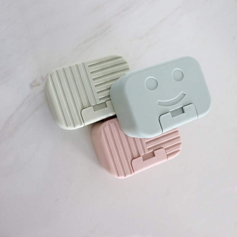 Sealed With Lid Soap Box Travel Lock Soap Dish Toilet Soap Holder Bathroom Waterproof Creative Soap Holder
