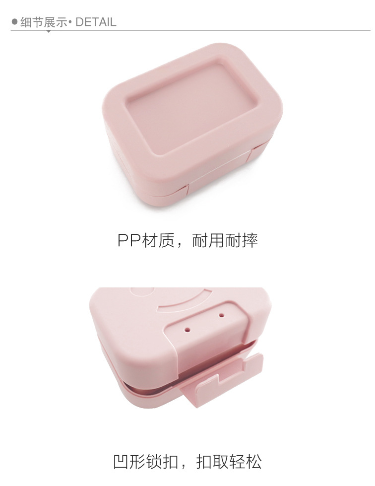 Sealed With Lid Soap Box Travel Lock Soap Dish Toilet Soap Holder Bathroom Waterproof Creative Soap Holder