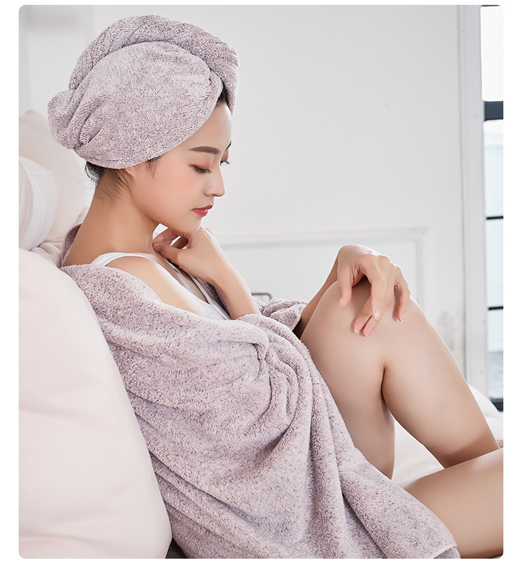 Jieni Skin 70x140 Bamboo Charcoal Fiber Super Water-Absorbing and Quick-Drying Soft Lint-Free Adult Cute Korean Style Bath Towel Jieni Skin 70x140 Bamboo Charcoal Fiber Super Water-Absorbing and Quick-Drying Soft Lint-Free Adult Cute Korean Style Bath Towel