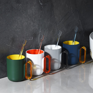 Simple Kitchen Trash Can Home Living Room Creative Dust Basket without Lid with Pressure Ring Toilet Toilet Plastic Wastebasket Simple Kitchen Trash Can Home Living Room Creative Dust Basket without Lid with Pressure Ring Toilet Toilet Plastic Wastebasket