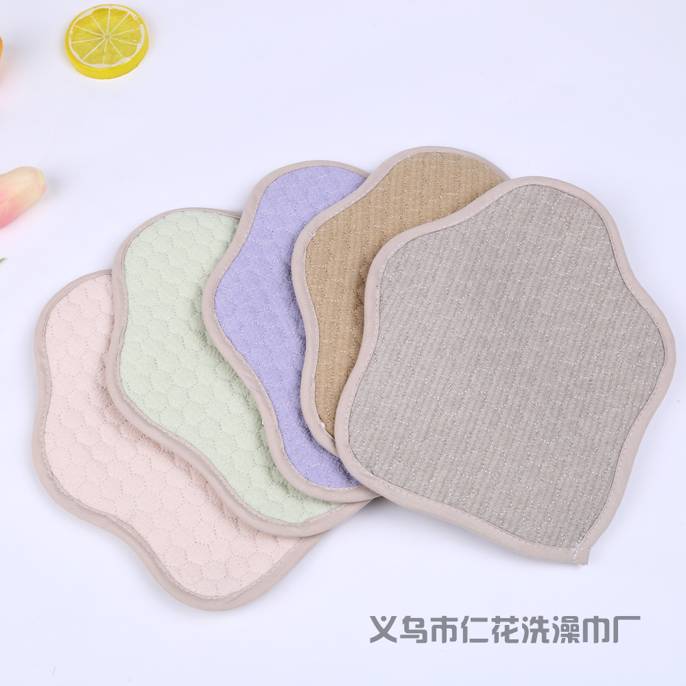 Gloves bath towel does not hurt the skin dirt rub mud decontamination and cutin double face scrub bath towel