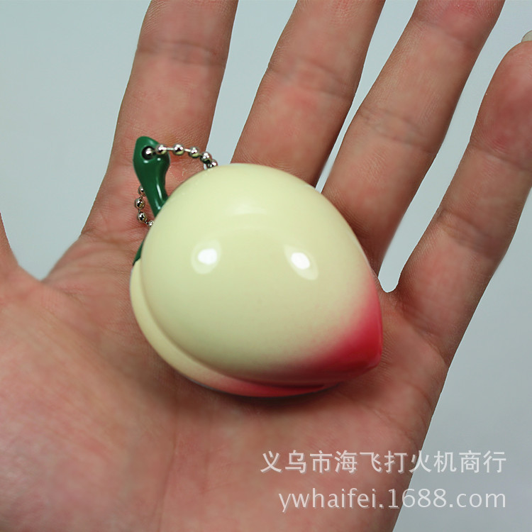The new strange new creative flame lighter peach peach and Yanju stall goods wholesale nopostage The new strange new creative flame lighter peach peach and Yanju stall goods wholesale nopostage