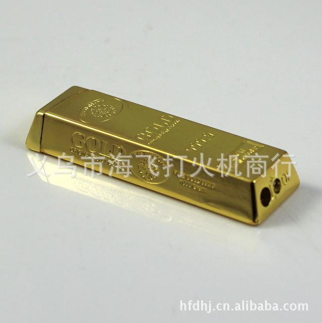 Gold lighter metal lighter lighter lighter wholesale creative fire and smoking