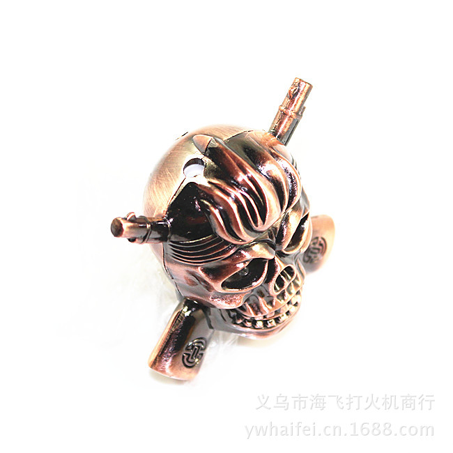 The supply of 599 flash skull Guaijiao metal lighter and Yanju into new ideas The supply of 599 flash skull Guaijiao metal lighter and Yanju into new ideas