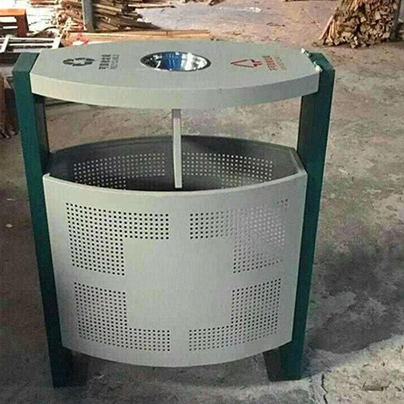 Factory Direct Sales Outdoor Trash Bin Stainless Steel Environmental Community Classification Dustbin Outdoor Sanitation Wooden Garbage Bin Factory Direct Sales Outdoor Trash Bin Stainless Steel Environmental Community Classification Dustbin Outdoor Sanitation Wooden Garbage Bin