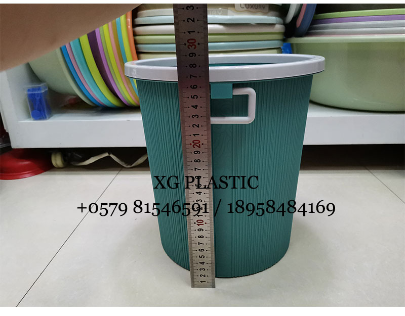 dustbin household trash can quality durable garbage bin with pressure ring fashion strip pattern design rubbish can hot dustbin household trash can quality durable garbage bin with pressure ring fashion strip pattern design rubbish can hot
