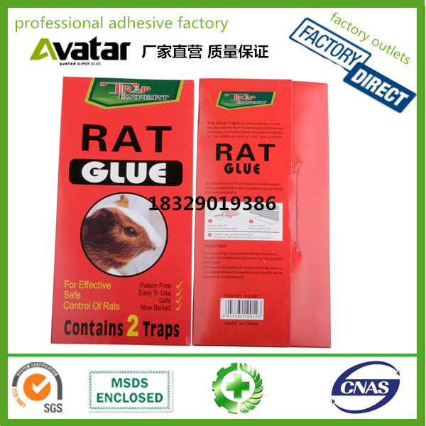   Factory outlet  paper board Mouse trap sticker Pest Control mouse & rat glue trap for sale