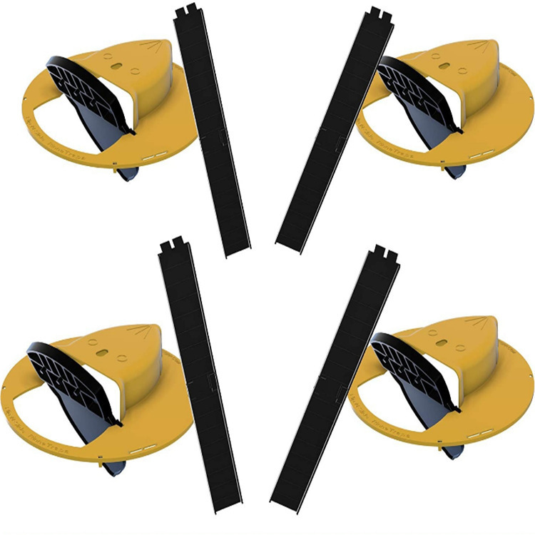 Cross-Border New Arrival Flip Mouse Trap Automatic Rat Trap Indoor and Outdoor Trap Rat Trap Factory Wholesale