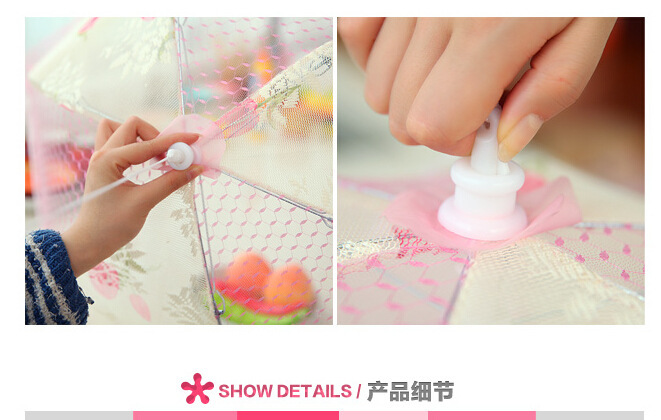 Foldable Cover Rectangular Large Table Cover Anti Fly Dish Cover Food Cover Table Cover Rice Dish Cover