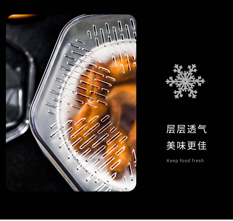 Hexagonal heat preservation dish cover multi-layer dustproof and fly-proof dish cover table thickened multi-layer dish c