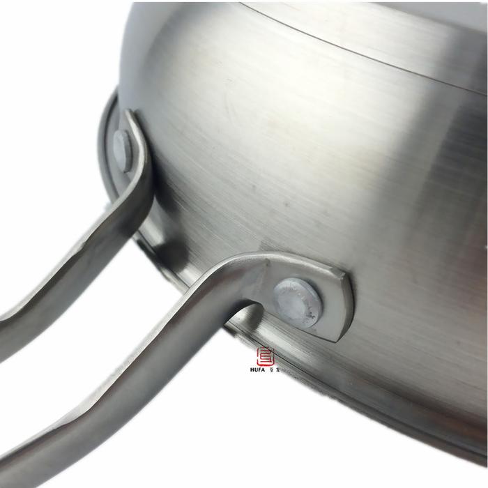 Stainless steel dish serving dish multi purpose pot soup pot stainless steel kitchenware pot with cover sauce pans