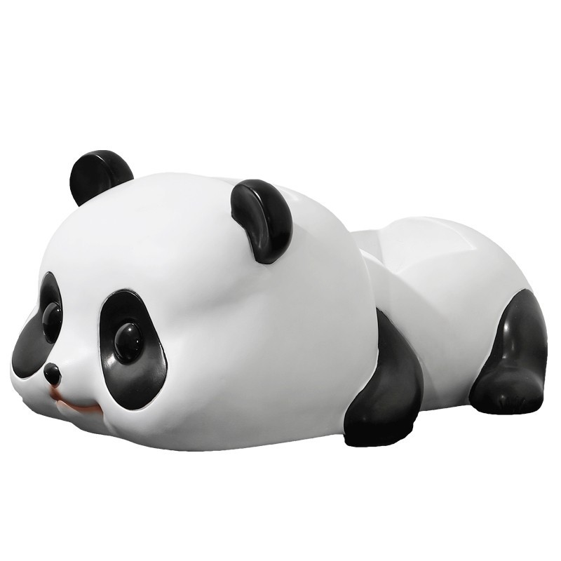 INS Creative Panda Tissue Box Decoration Key Storage Living Room Table Home Decoration Nordic Cute