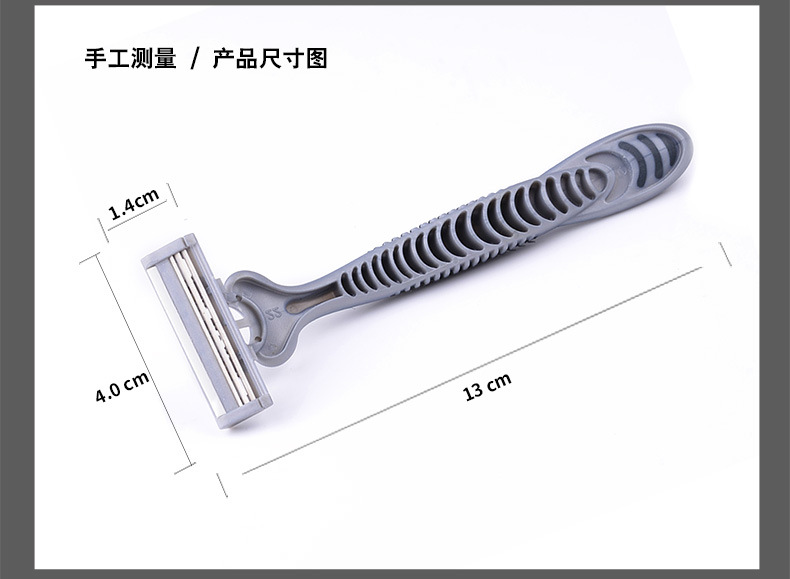 Max Factory Direct Men's Disposable Manual Shaver Three-Layer Scraper Stainless Steel Old-Fashioned Razor New Max Factory Direct Men's Disposable Manual Shaver Three-Layer Scraper Stainless Steel Old-Fashioned Razor New