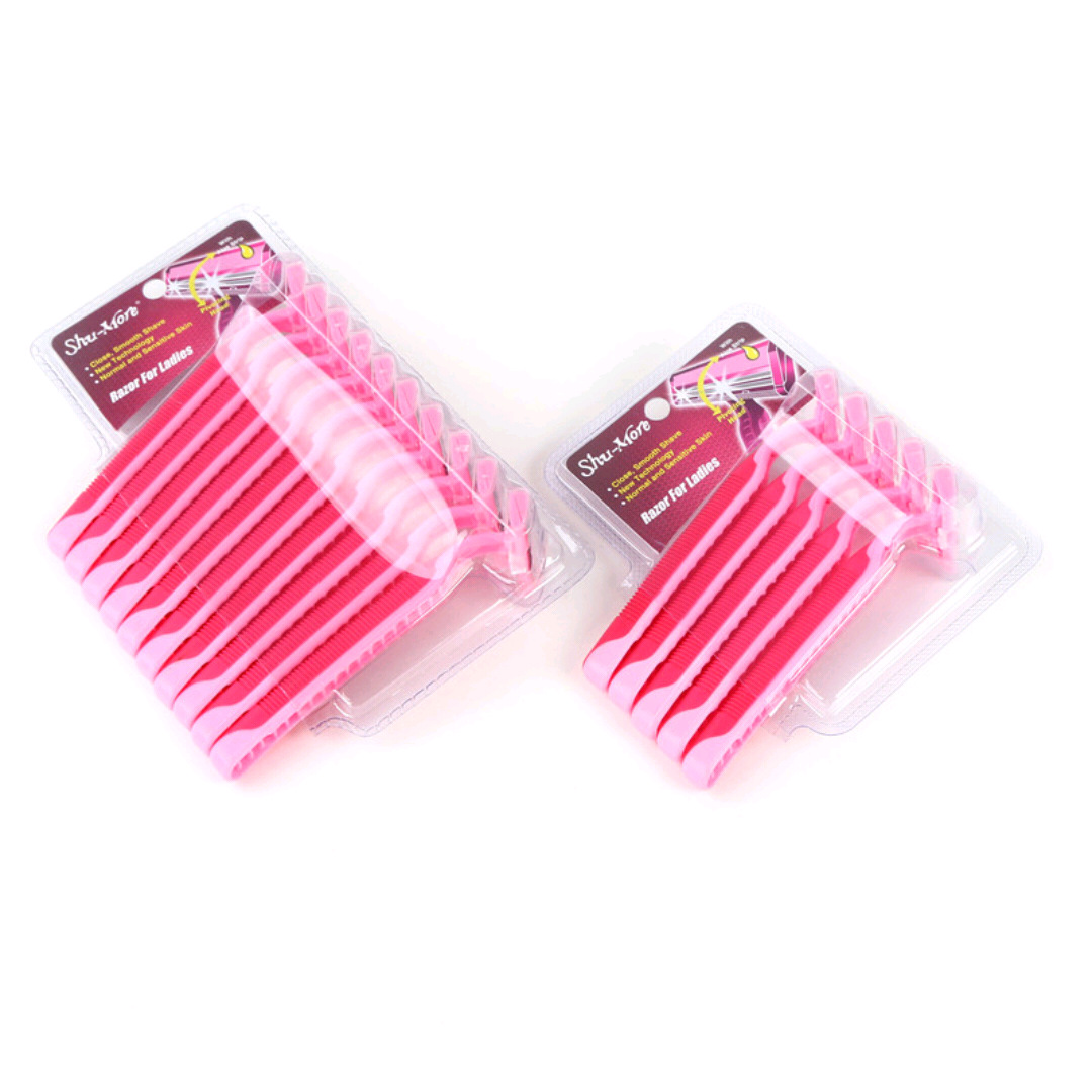 Factory Direct Sales Travel Supplies Disposable Shaver Second Floor Shaver Hair Trimmer Hotel Guest Room Foot Bath