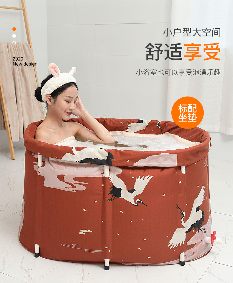 New family portable adult non-inflatable folding tub adult large bath tub sweat steam room bath tub bath tub