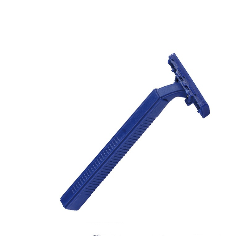 Factory Direct Sales Hotel Disposable Razor Supplies Stainless Steel Disposable Shaver Comfortable Handle Double Blade