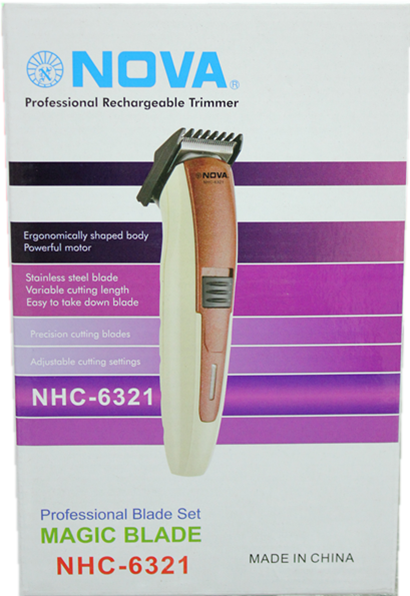 Nova electric hair clipper for children hair clipper shaver