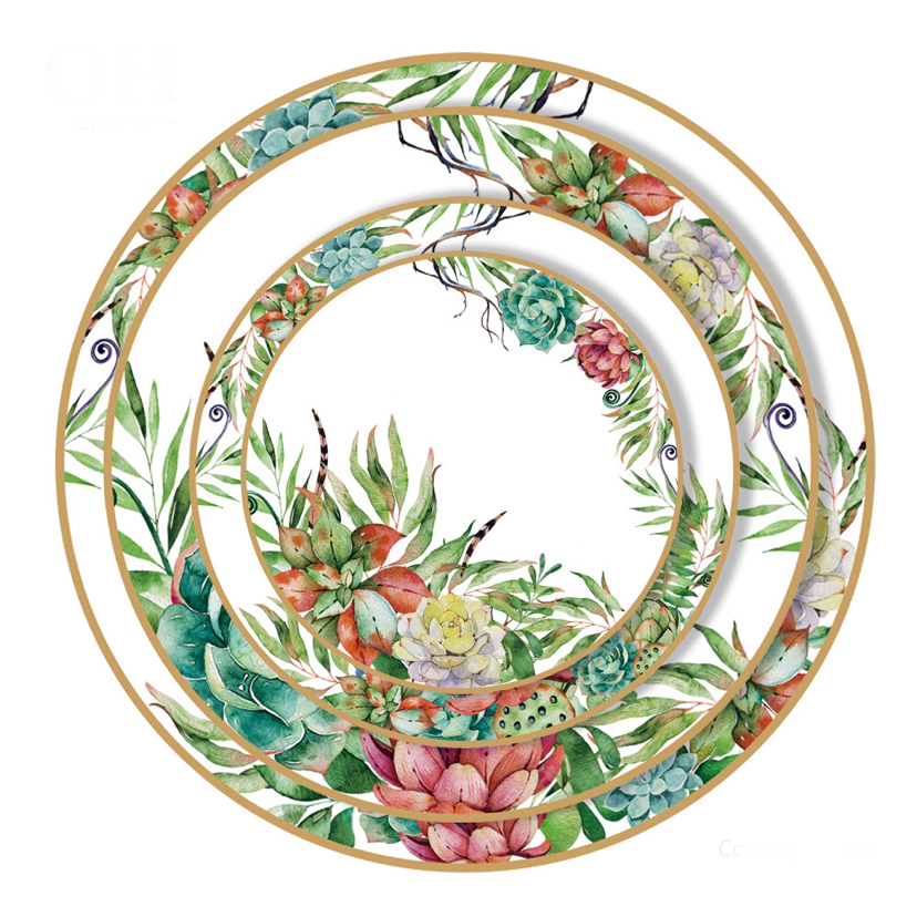 High Bone China Dish Ceramic Western Cuisine Plate Hotel Table Display Tableware Daily Consumer Goods Wholesale Creative Design High Bone China Dish Ceramic Western Cuisine Plate Hotel Table Display Tableware Daily Consumer Goods Wholesale Creative Design