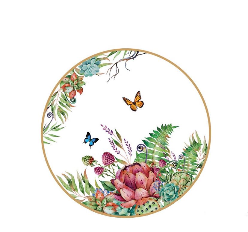 High Bone China Dish Ceramic Western Cuisine Plate Hotel Table Display Tableware Daily Consumer Goods Wholesale Creative Design High Bone China Dish Ceramic Western Cuisine Plate Hotel Table Display Tableware Daily Consumer Goods Wholesale Creative Design