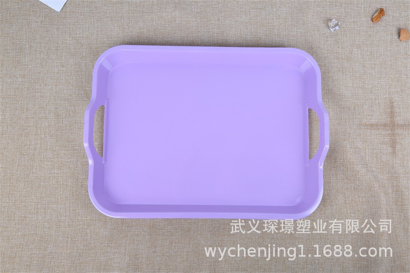 Household multi-functional Imitation Porcelain wholesale tea set tray tableware tray is directly creative environmental protection