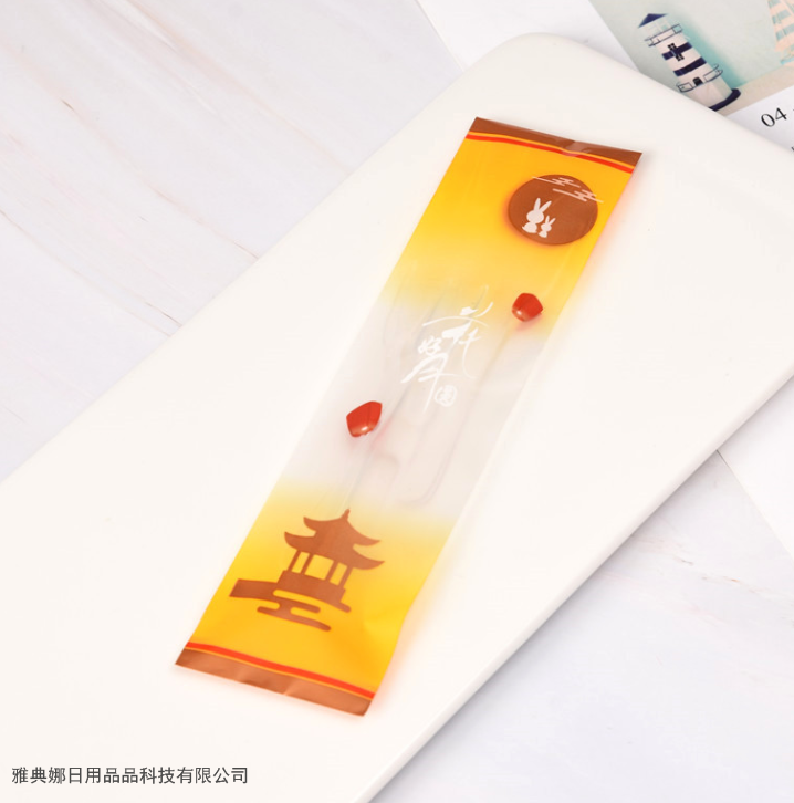 New Mid-Autumn Moon Cake Knife and Fork Set Disposable Cake Tableware Transparent Plastic Independent Packaging New Mid-Autumn Moon Cake Knife and Fork Set Disposable Cake Tableware Transparent Plastic Independent Packaging