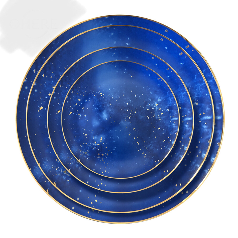 Bone Porcelain Plate High Ceramic Western Food Plate Large Tray Hotel Table Display Tableware Fruit Cake Plate Bone Porcelain Plate High Ceramic Western Food Plate Large Tray Hotel Table Display Tableware Fruit Cake Plate