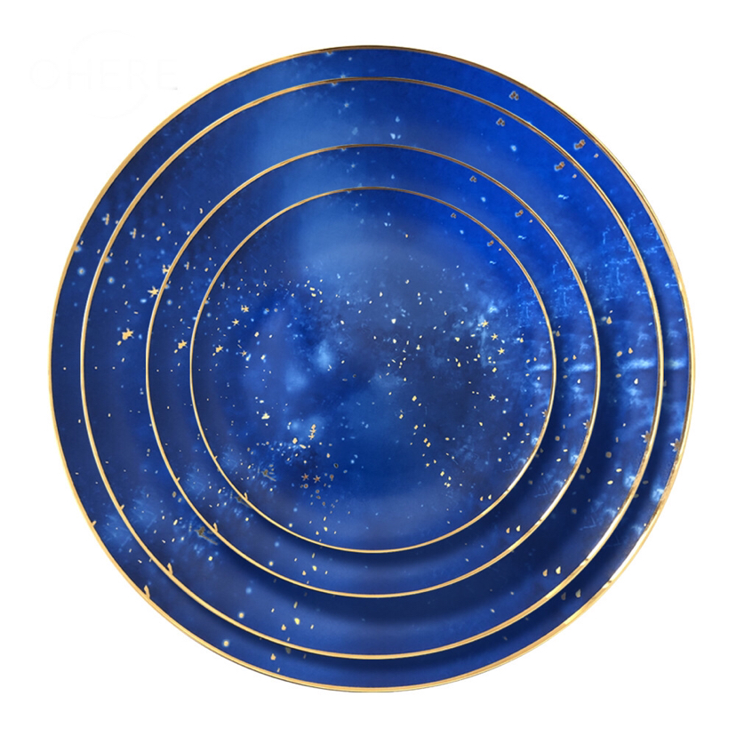 Bone Porcelain Plate High Ceramic Western Food Plate Large Tray Hotel Table Display Tableware Fruit Cake Plate Bone Porcelain Plate High Ceramic Western Food Plate Large Tray Hotel Table Display Tableware Fruit Cake Plate