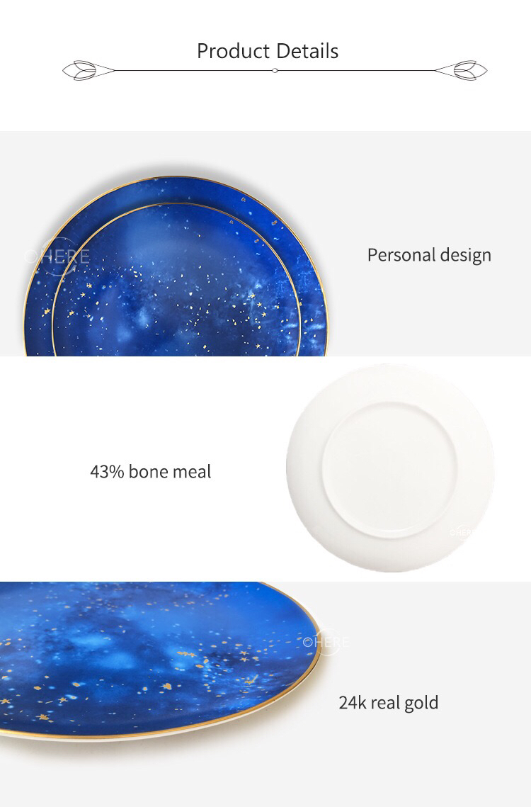 Bone Porcelain Plate High Ceramic Western Food Plate Large Tray Hotel Table Display Tableware Fruit Cake Plate Bone Porcelain Plate High Ceramic Western Food Plate Large Tray Hotel Table Display Tableware Fruit Cake Plate