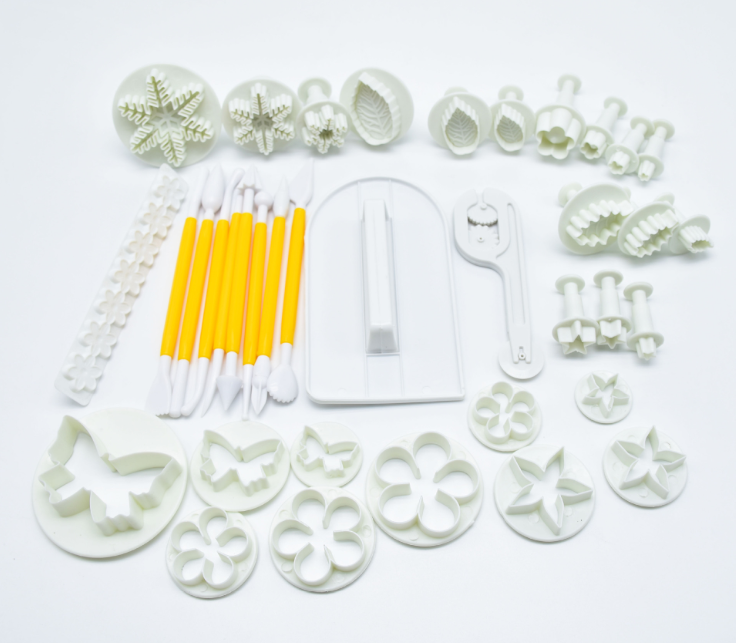 Fondant Cake Mold Set Biscuit Embossing Printing Decoration Mold