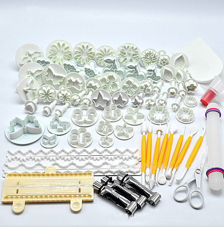 Fondant Cake Mold Set Biscuit Embossing Printing Decoration Mold