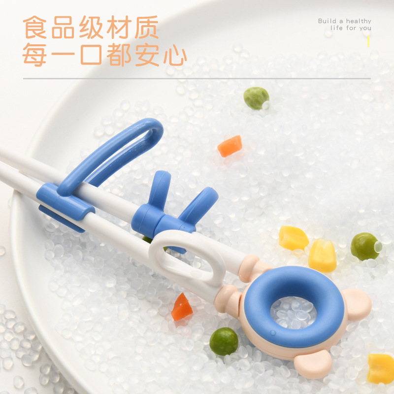 Children's Learning Chopsticks Eating Spork Training Chopsticks Automatic Rebound One Or Two Segments 2346 Years Old Boy and Girl Baby Training Children's Learning Chopsticks Eating Spork Training Chopsticks Automatic Rebound One Or Two Segments 2346 Years Old Boy and Girl Baby Training